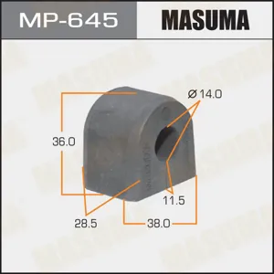 MASUMA MP645 Втулки стабилизатора и ходовой части