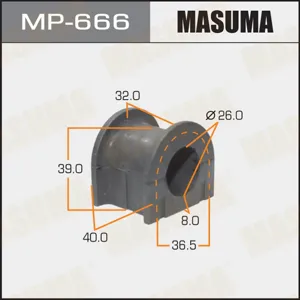 MASUMA MP666 Втулки стабилизатора и ходовой части