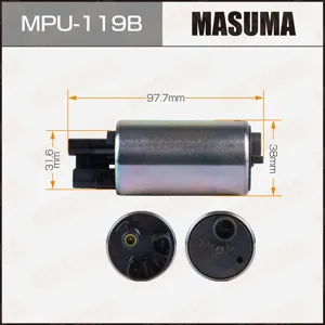 MASUMA MPU119B Насос топливный