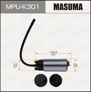 MASUMA MPUK301 Насос топливный Hyundai Solaris 10- Kia Rio IV