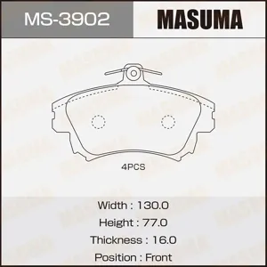 MASUMA MS3902 Колодки торм.передние