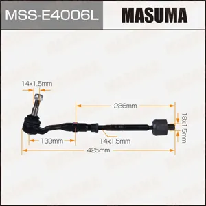 MASUMA MSSE4006L Рулевая тяга BMW F01F02F07F10 лев.(с наконечником)