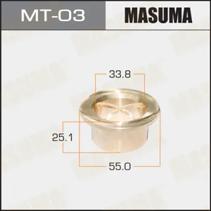 MASUMA MT03 Втулка ступицы бронзовая