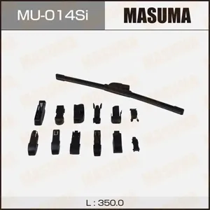 MASUMA MU014SI Щетка стеклоочистителя силиконовая 14 крюк (350мм)