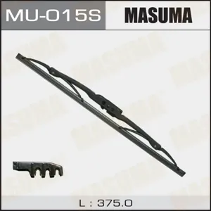 MASUMA MU015S Щетка стеклоочистителя  375мм каркасная с мультиадаптером