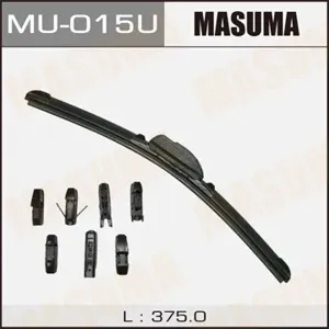 MASUMA MU015U Щетка стеклоочистителя  375мм бескаркасная (HOOK 9x39x4)