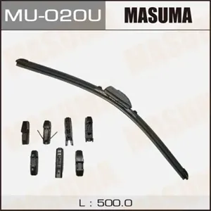 MASUMA MU020U Щетка стеклоочистителя 500мм бескаркасная (HOOK 9x39x4)