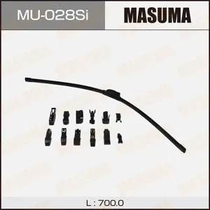 MASUMA MU028SI Щетка стеклоочистителя силиконовая 28 крюк (700мм)