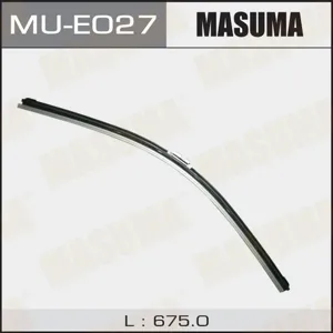 MASUMA MUE027 Стеклоочиститель 27 бескаркасный, крюк, LHD (675мм)