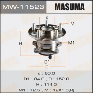 MASUMA MW11523 Ступичный узел
