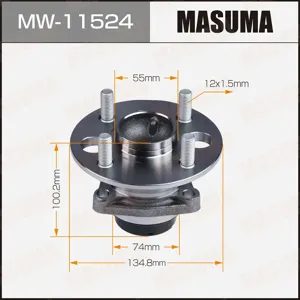 MASUMA MW11524 Ступица колеса в сборе задн
