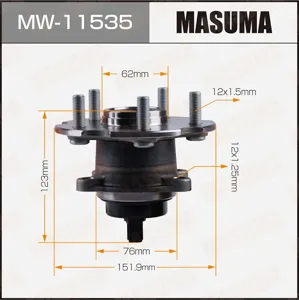 MASUMA MW11535 Ступичные узлы
