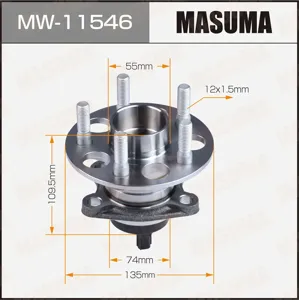 MASUMA MW11546 Ступичный узел
