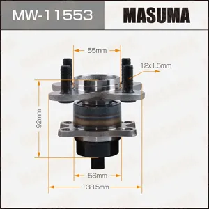 MASUMA MW11553 Ступичный узел