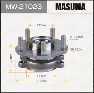 MASUMA MW21023 Ступичный узел