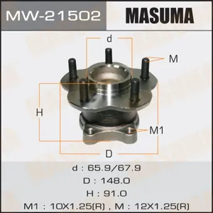 MASUMA MW21502 Подшипник ступицы  комплект ичного заднего Nissan Teana 0406-0208