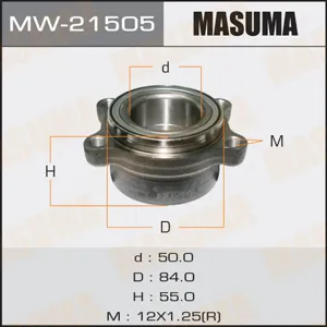 MASUMA MW21505 Ступица с подшипником задняя