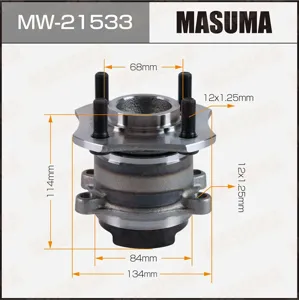 MASUMA MW21533 Ступичный узел