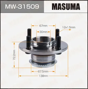 MASUMA MW31509 Ступичный узел