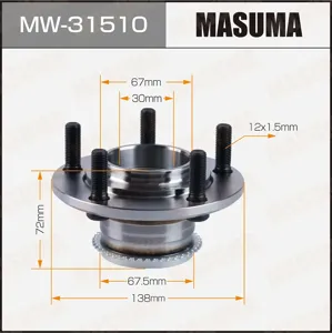 MASUMA MW31510 Ступичный узел