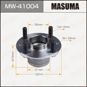 MASUMA MW41004 Ступичные узлы