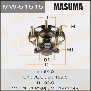 MASUMA MW51515 Ступичный узел
