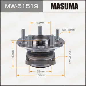 MASUMA MW51519 Ступичный узел