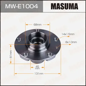 MASUMA MWE1004 Ступичный узел