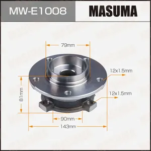 MASUMA MWE1008 Ступица с подшипником BMW 5(E60)6(E63)