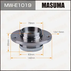 MASUMA MWE1019 Ступичный узел