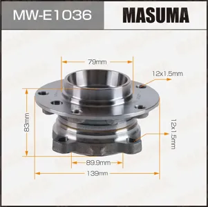 MASUMA MWE1036 Ступичный узел