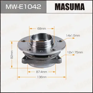 MASUMA MWE1042 Ступичный узел