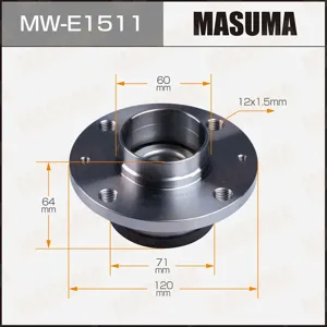 MASUMA MWE1511 Узел ступичный Opel Corsa -D 06-