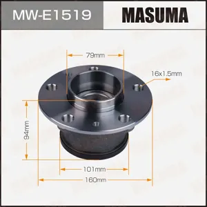 MASUMA MWE1519 Ступичный узел rear