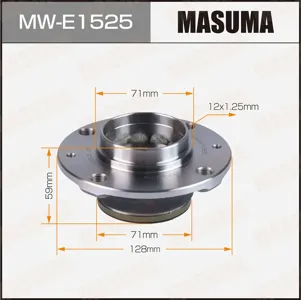 MASUMA MWE1525 Ступичный узел