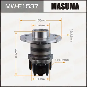 MASUMA MWE1537 Ступичный узел