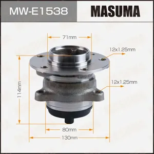 MASUMA MWE1538 Ступичный узел