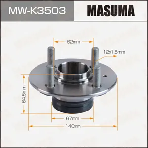 MASUMA MWK3503 Ступичный узел