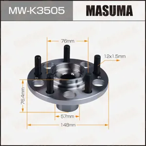 MASUMA MWK3505 Ступица зад.
