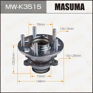 MASUMA MWK3515 Ступичные узлы