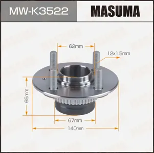 MASUMA MWK3522 Ступичный узел