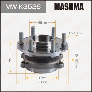 MASUMA MWK3526 Ступичный узел