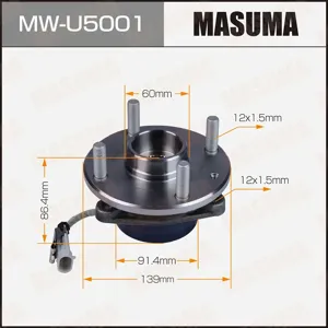 MASUMA MWU5001 Ступичный узел передн