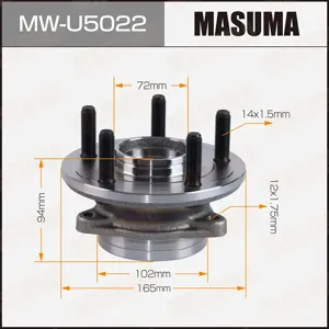 MASUMA MWU5022 Ступичный узел