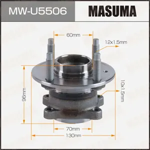 MASUMA MWU5506 Ступичный узел
