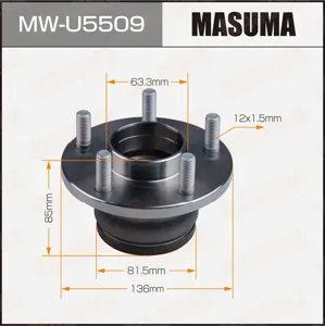 MASUMA MWU5509 Ступичные узлы