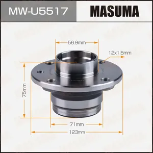 MASUMA MWU5517 Ступичный узел