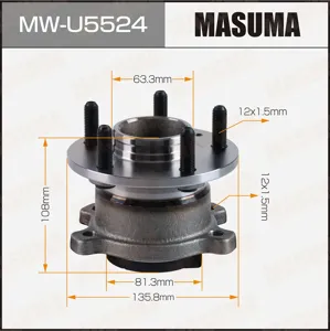 MASUMA MWU5524 Ступичный узел