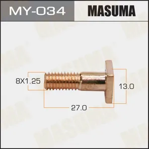 MASUMA MY034 Комплект болтов для контактов тяг реле на стартер