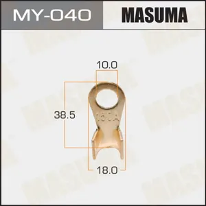 MASUMA MY040 Контакт тяг реле на стартер 150А Зажим на провод (под болт 10мм) (мин. 10 шт.)